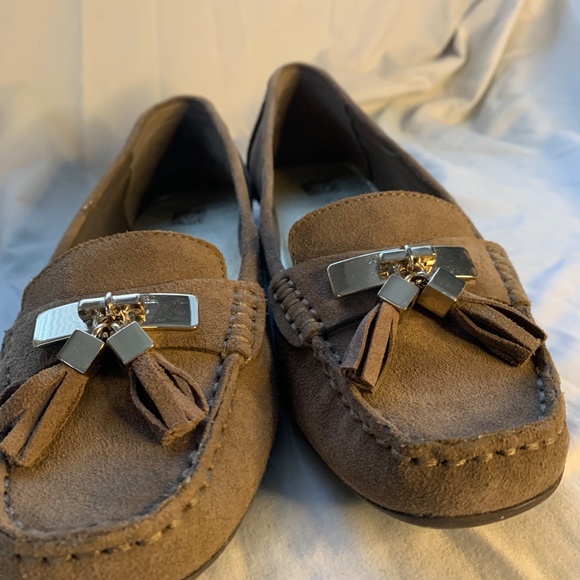 Anne Klein Oates Suede Moccasins - Picture 7 of 7